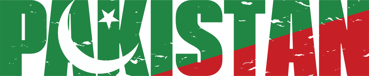 PAKISTAN Flag Typography Tee – PTI Inspired (Imran Khan Supporter Shirt)