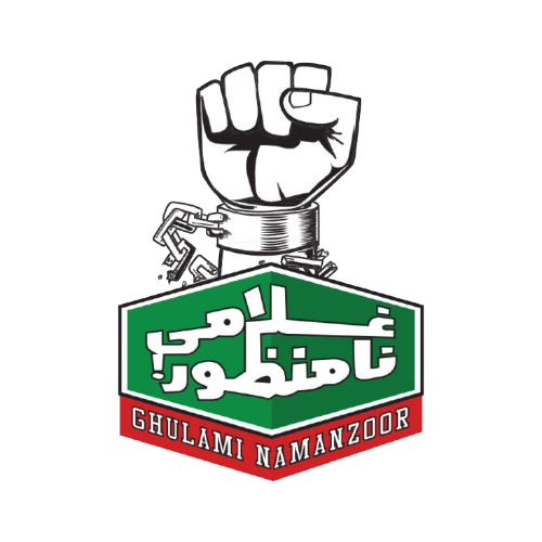 Ghulami Namanzoor Fist Tee – Urdu Revolution Design