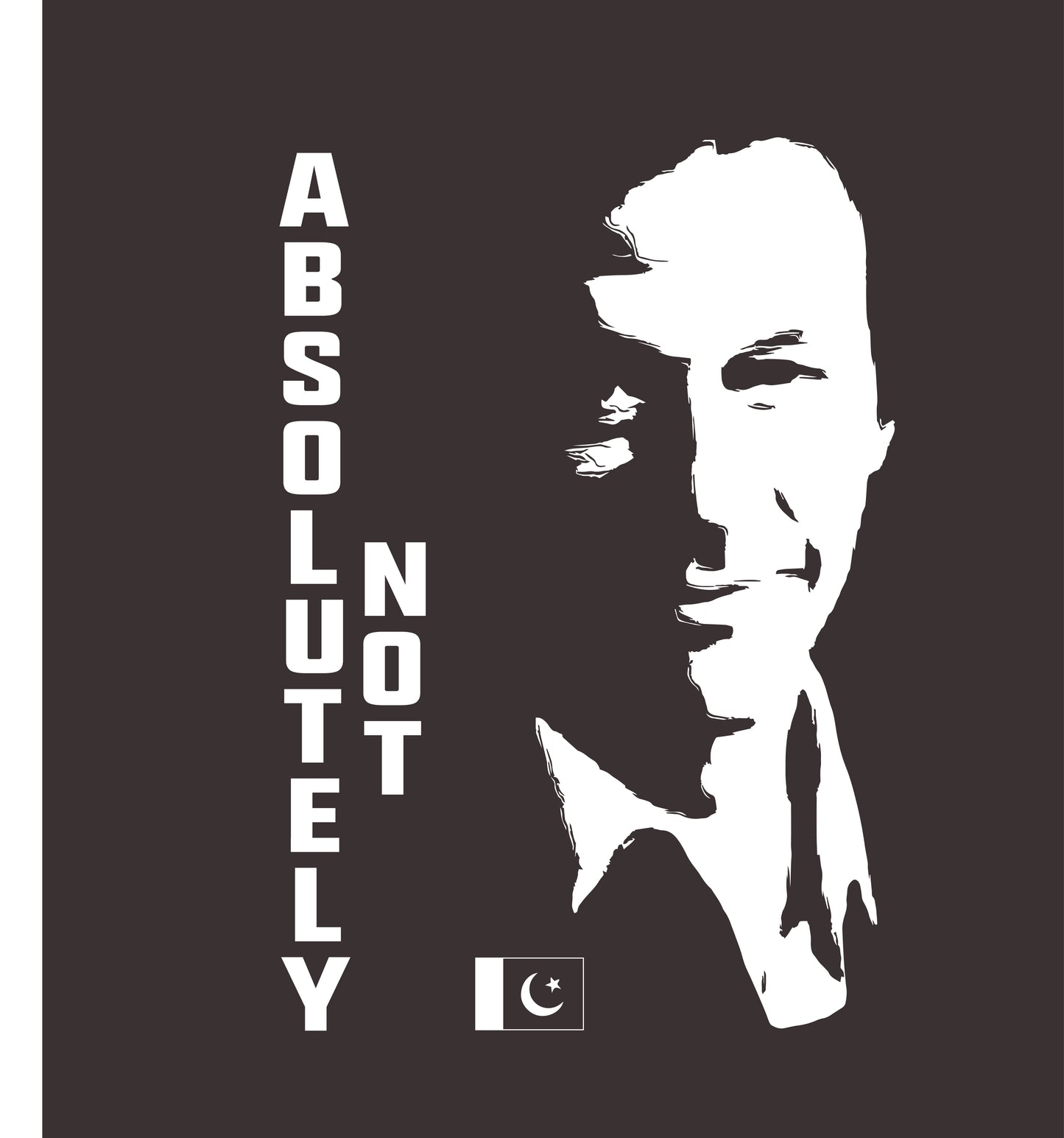 Absolutely Not T-Shirt – Imran Khan Protest Quote Shirt (Vertical Design)